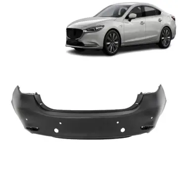 2020-2021 Mazda 6 Rear Bumper Cover with Sensor Holes OEM MA1100228