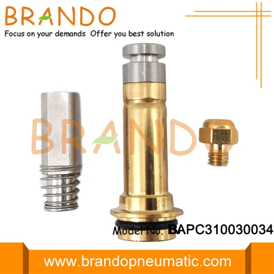 Flange Seat Brass Plunger Guide Tube Solenoid Stem