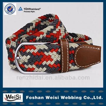 Wholesale Charming fashion braided woven belt man woven belt