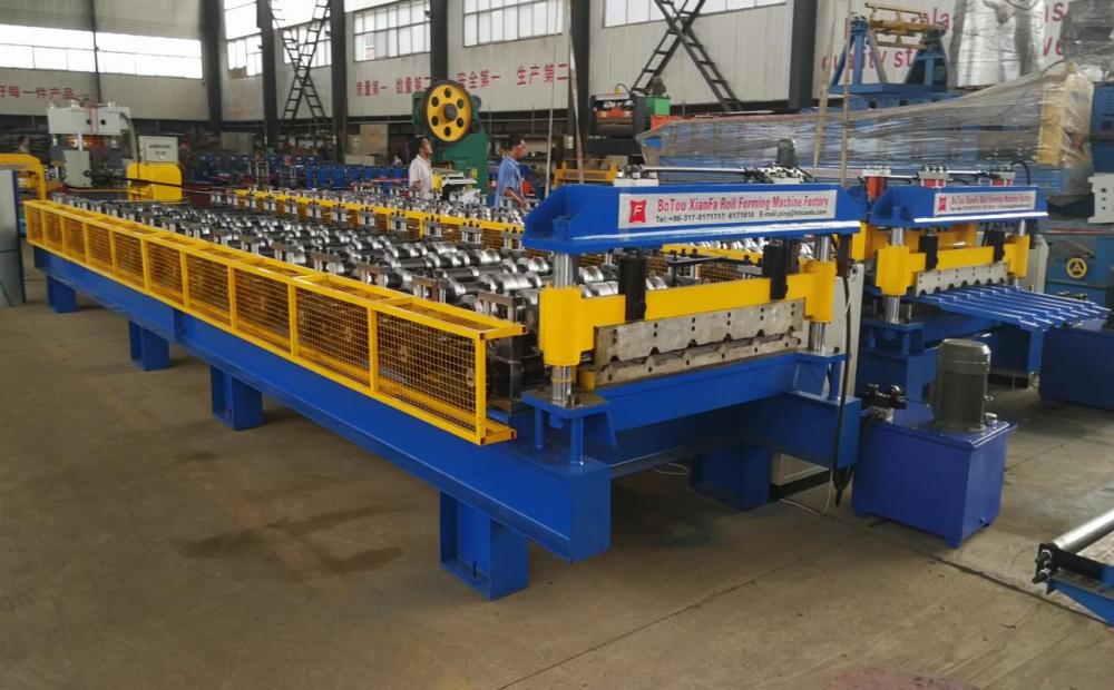 Trapezoidal Roofing Sheet Roller Machine