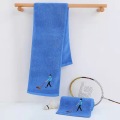 Microfiber Gym Shower Towel Microfiber Gym Towel With Zip Pocket Factory