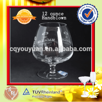 France cognac use 12oz brandy snifters with logo