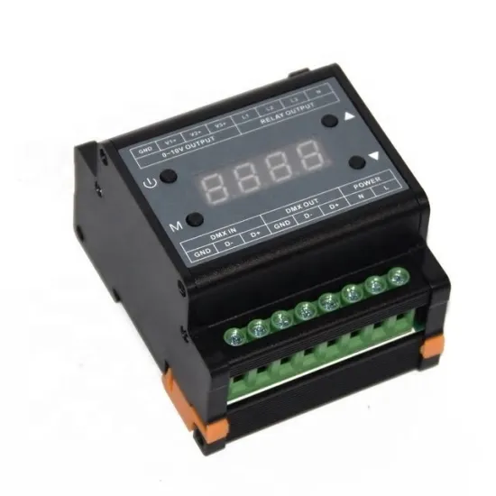 DMX 3CH High-Voltage Dimmer with 0-10V Output: Professional Lighting Control Solution