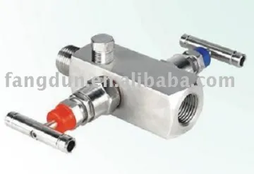 2 valve manifold(block &amp; bleed valve,instrument valve)