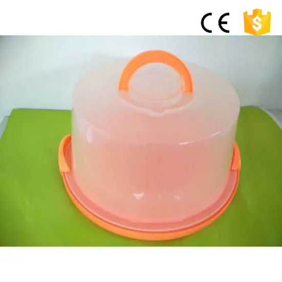 Plastic Round Cake Box Clear Dome Lid Plastic Rice Cake Box
