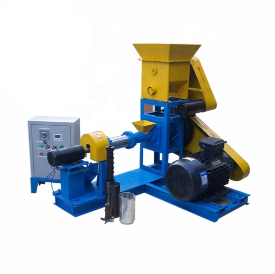 Hot Product: Sinking and Floating Fish Feed Pelletizer and Puffing Machine for Dog Food