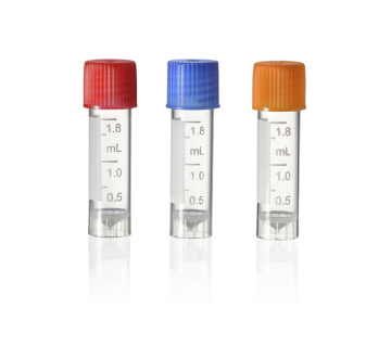 Lab nhựa 2.0ml nắp lọ cryotube đông lạnh