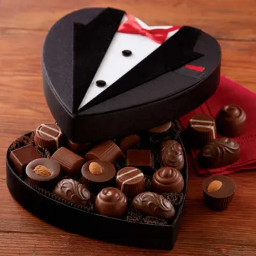 New Design Heart Shaped Chocolate Gift Packaging Boxes
