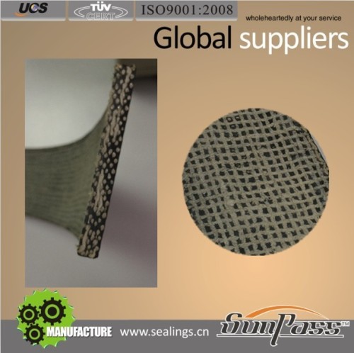 Rubber Copper Wire Based Brake Lining Roll