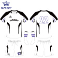 Custom white sublimation soccer jerseys