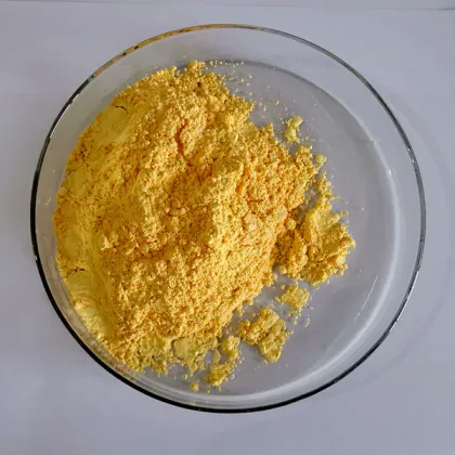 High temperature azodicarbonamide blowing agent polymer