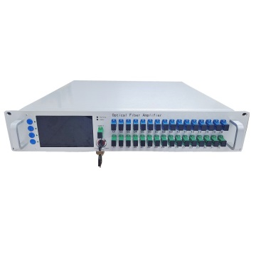 22dBm 16 Port WDM Cable TV 1550nm GPON XGPON 10G 1577/1270nm EDFA CATV