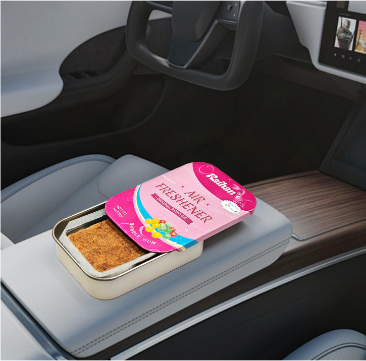 Sliding Fiber Can Air Freshener