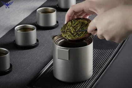 Pure Titanium Tea Sets