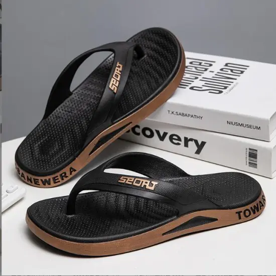 Stylish Fashion Sale: Discover Trendy Thick-Soled Printed Slippers and Beach Flip Flops