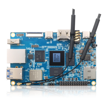 New Orange pi 5B Single Board Computer RK3588S 128GB EMMC Wifi-BT Run Debian Ubuntu Android