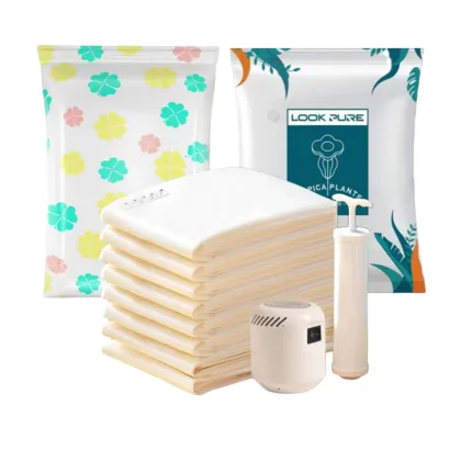 Walmart PA+PE Plastic Space Saver Vacuum Storage Bags for Household