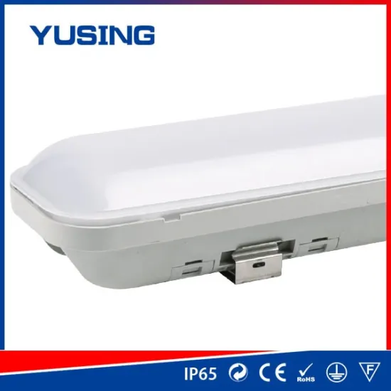 No clip design PC body ip65 smd led triproof fixture