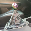 Shift Knob Shifter Funda de arranque Cubierta de polvo de lona