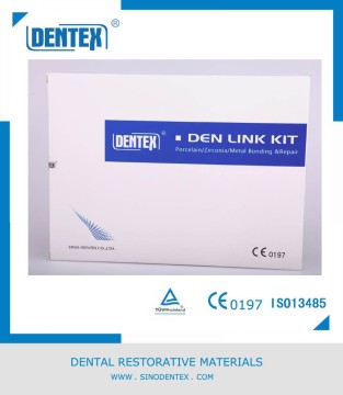 Dentex Ceramic Porcelain Metal Zirconia Primer Bonding Hydrofluoric Acid Brushes Kit