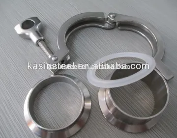 Stainless Steel Sanitary Clamp Complete Set