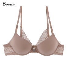 Xiushiren Front Closed Beauty Back Padded Push Up Brassiere Sexy Bra for Women Butterfly Underwear Solid Color Female Lingerie