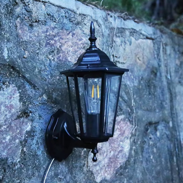 Modern Minimalist Industrial Hexagonal Wall Lamp
