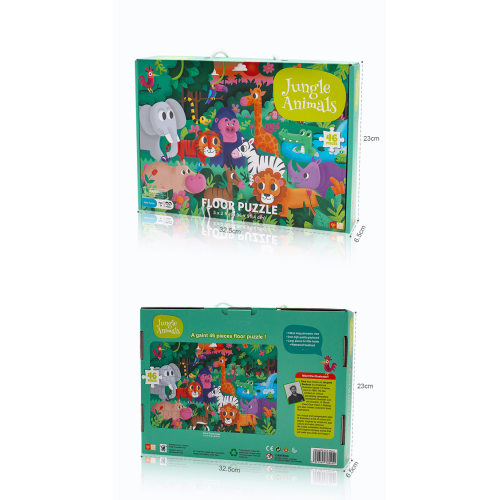 Bodenpuzzle mit großen Teilen für Kinder im Alter von 4-8