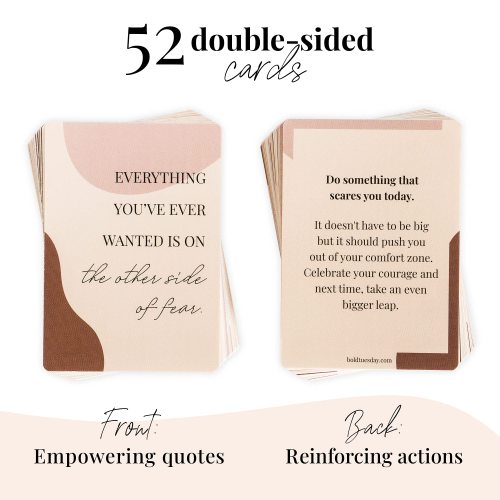 China 52 Inspirational Positive Daily Affirmation Cards for Adults Factory