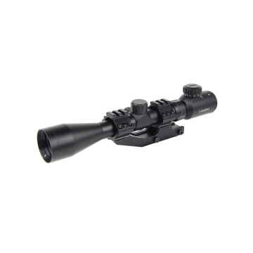 3-9x40EG Tactical Red/Green Illuminated Scope for Hunting and Mini Red Dot Sight with 20mm Mount