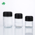 5oz Round Clear Child-resistance packaging jar for CBD