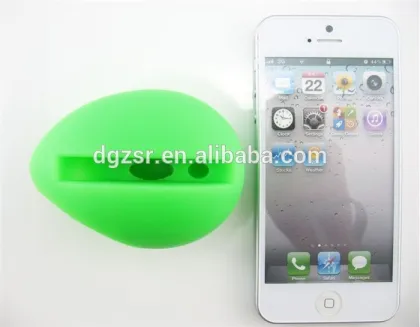 Mobile phone silicon egg amplifier for phone