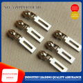 Fancy metal plated zipper