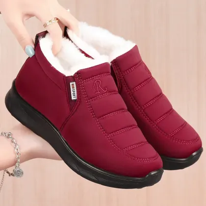 Thickened and warm cotton shoes, grandma shoes