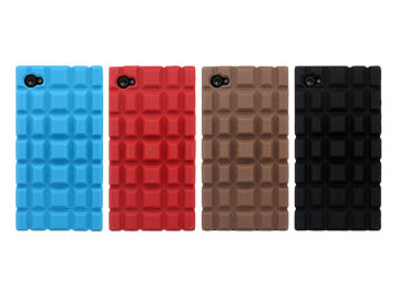 Chocolate Silicone Cover Iphone Protective Covers And Cases For Anti-bump Protection
