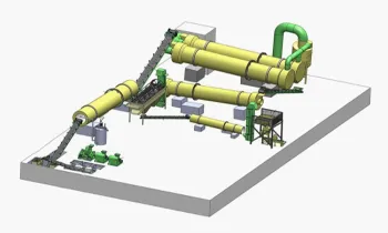 20000-300,000 ton per year NPK fertilizer production machine/NPK Rotary Drum dryer