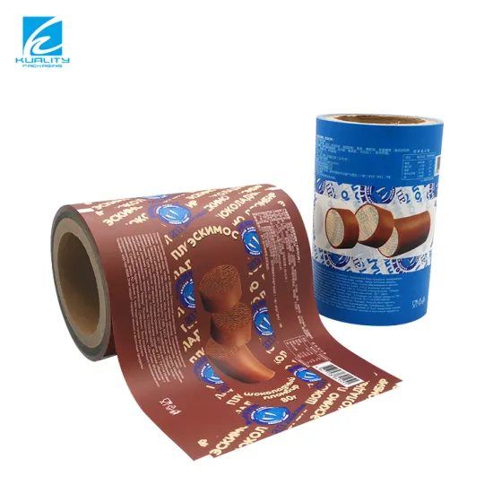Recyclable Custom Laminated Packaging Film for Ice Lolly - Plastic Film Roll