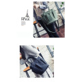 Canvas Foldable Dual-Pocket Tote Bag