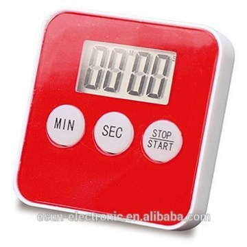 Mini LCD digital kitchen countdown timer/Promotional gift