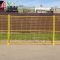 Silver Mental Road Crowd Control Fence temporaneo