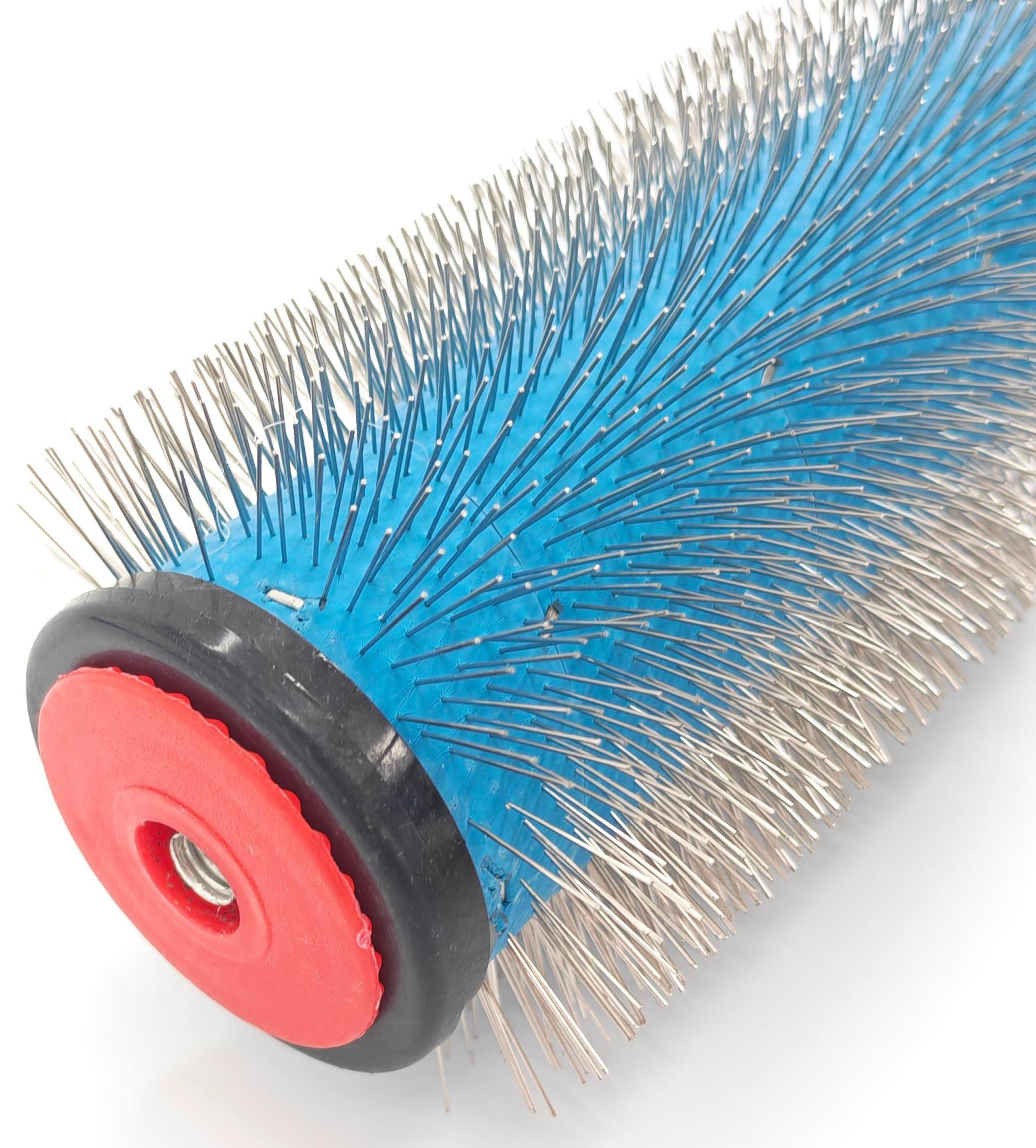 P1 250-13mm Through-Hole Handle Stainless Steel Needle Deaeration Roller
