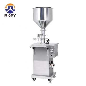China Herstellung semi -automatischer flüssiger Honigsauce Füllmaschine Erdnussbutterfüllmaschine