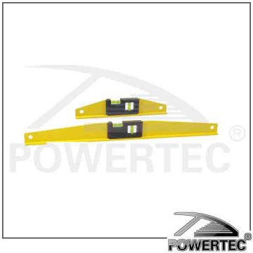 POWERTEC 35cm 2 Vials Aluminum Spirit Level