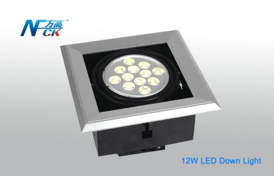 Supermarket / Bar 12w Led Indoor Ceiling Lights , Ac 240v Led