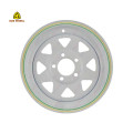 Steel Wheel 13 Inch 8 Spoke 4x100 Trailer