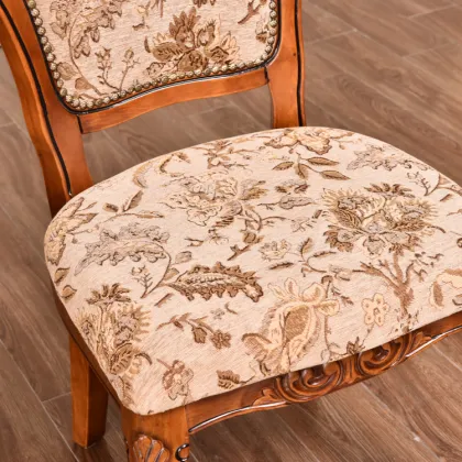 Home general classic carved royal dining chairs dining room furniture sets