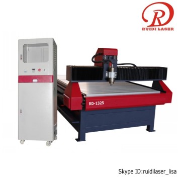 Wood Work 1325 Cnc Router working size (1300X2500MM)4X8feet with 4.5Kw Spindle Guangzhou Manufacturer