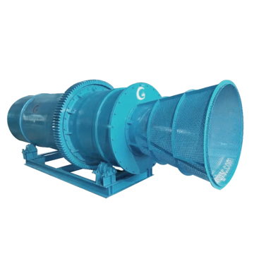 70 TPH Washing Mineral Loosen Soil Trommel Screen Washer