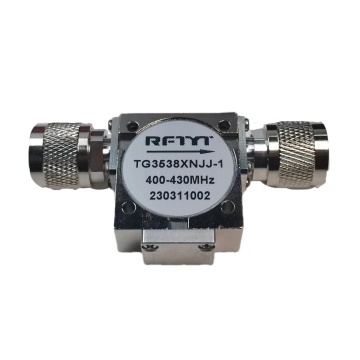 Isolatore coassiale RF con connettore N/Tab: dispositivo di perdita di inserzione a bassa inserimento a fascia completa 400-430 MHz