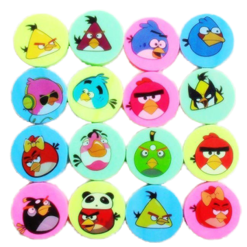 Student 3D PVC TPR Rubber Eraser in Pencil Shape for School Stationery and Office Use Promotional Plastic Eraser